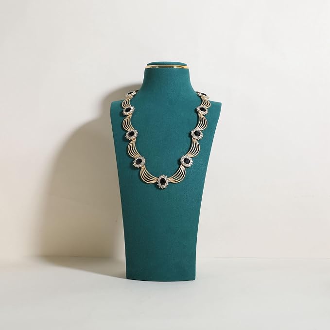 velvet necklace display stand, necklace display holder - Image 2