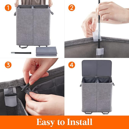 Lifewit Double Laundry Hamper - Image 3