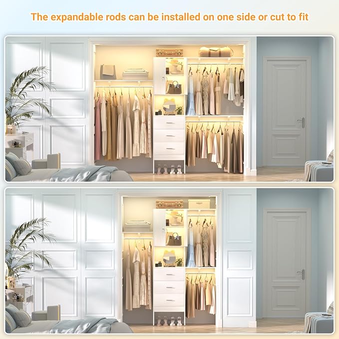 Armocity 96 Inches Closet System - Image 6