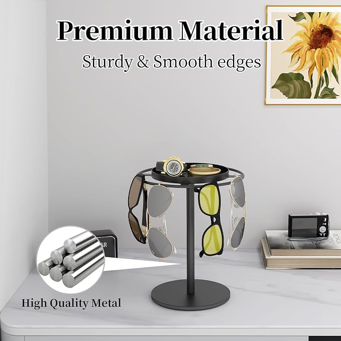 LSK Metal Sunglasses Organizer, Glasses Holder Stand - Image 2
