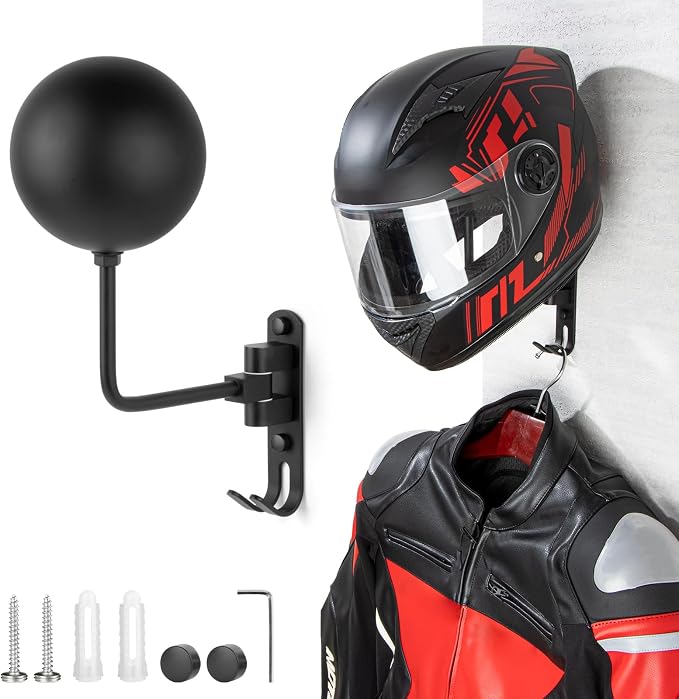 PUERSI Helmet Holder Wall Mount by PUERSI