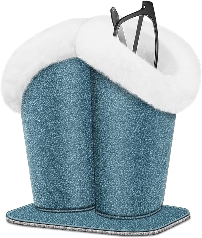 Fintie Plush Lined Double Eyeglasses Holder by Fintie