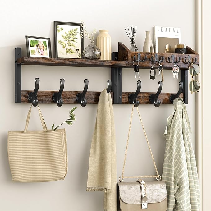 Evermagin 29" Coat Rack Wall Mount by Evermagin