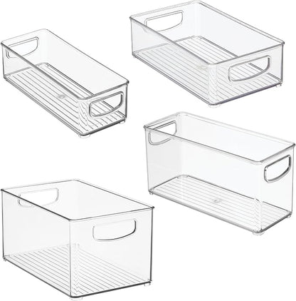 iDesign Stackable Storage Bins for Kitchen or Pantry, 4 Different Sizes - Image 9