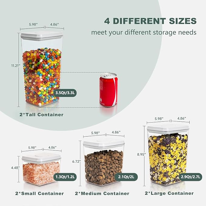 Pop Top Food Storage Containers - Image 4