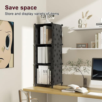 UNKU Cube Storage Organizer, 3 Cube Closet Organizer Storage Shelves, DIY - Image 4