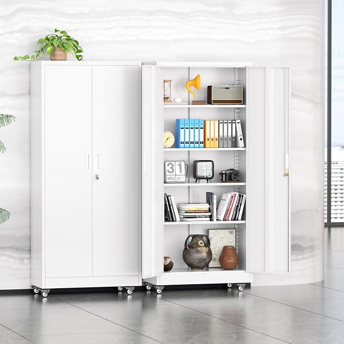 INTERGREAT Metal Garage Storage Cabinet - Image 2