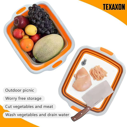 8L/16L BBQ Prep Tub with Cutting Board, Lid & Complimentary Mitts/Gloves – - Image 7