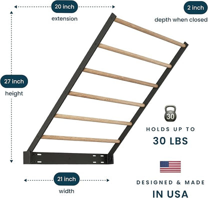 Wall Mounted Drying Rack – Foldable Laundry Drying Rack - Image 3