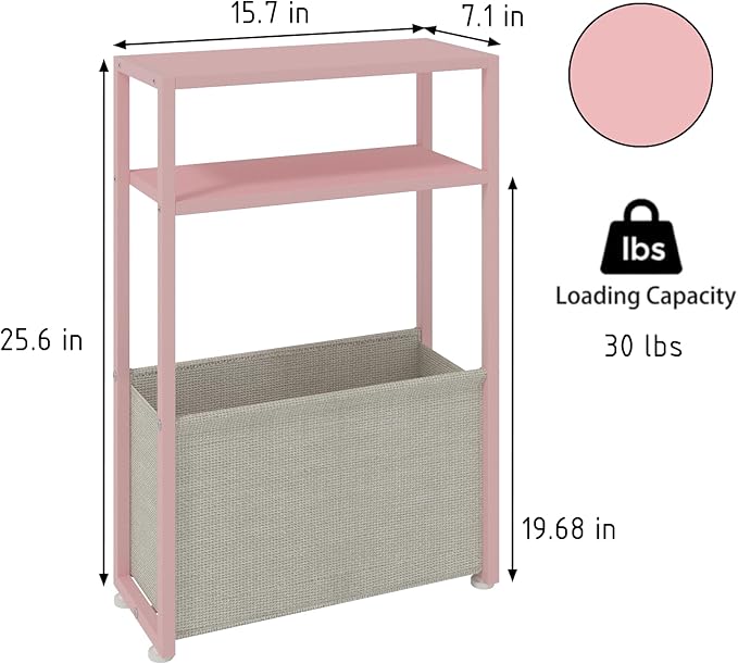Narrow Side Table, Slim End Tables - Image 2