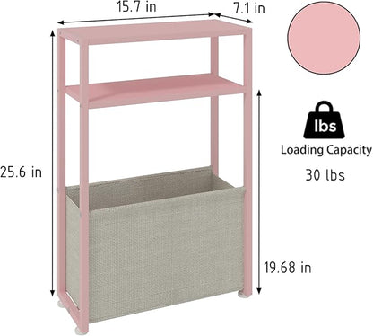 Narrow Side Table, Slim End Tables - Image 2