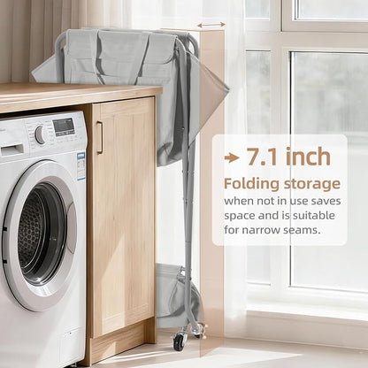 STORAGE MANIAC Collapsible Laundry Cart - Image 6