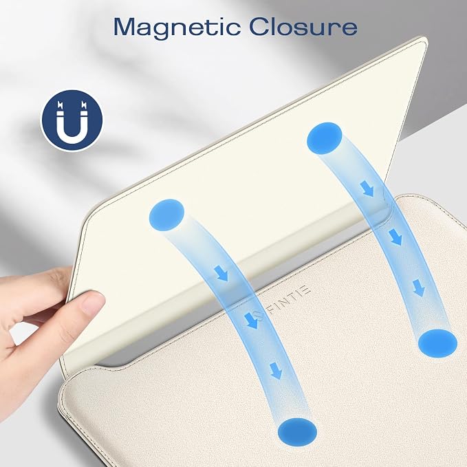 Fintie Sleeve Case for MacBook Air 13.6 A3240 A3113 A2681, Pro 14 A3434 A3401 - Image 3