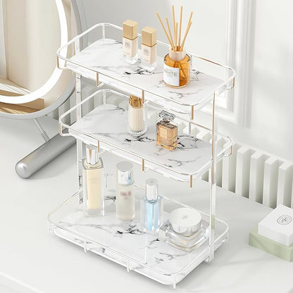 Bathroom Organizer Countertop Perfume Organizer Makeup Organizer Cosmetics by Dobbyby