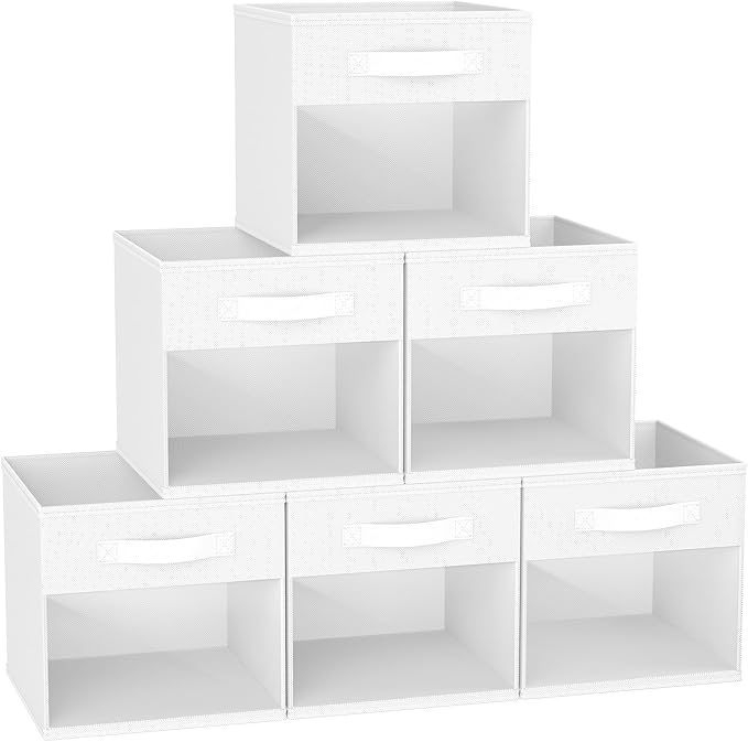 DIMJ Cube Bins, 12.2-Inch Storage Bins Cubes by DiMJ