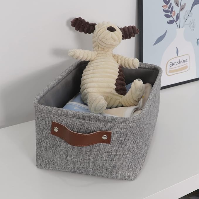 HNZIGE Foldable Fabric Storage Baskets, Empty Gift Baskets - Image 7