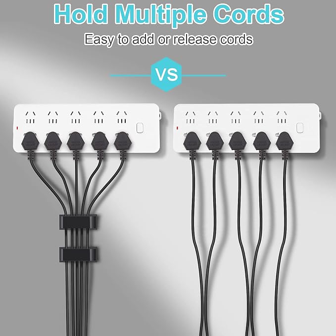Cable Management Clips, Large Cord Clips - Image 5