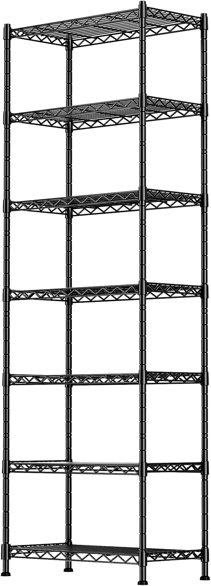 GIOTORENT 7-Wire Garage Shelving Storage Shelves, Kitchen Storage Adjustable by GIOTORENT