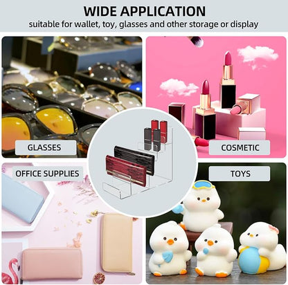 Acrylic Wallet Display Stand Purse Handbag Organizer, Acrylic Display Shelf - Image 6