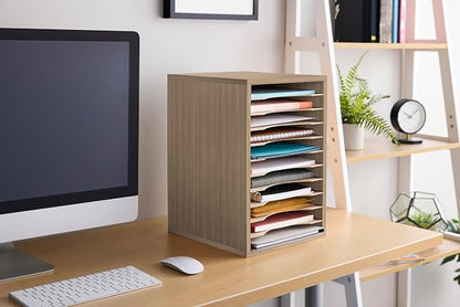 Safco Products Vertical Desktop Sorter, 11 Compartment - Image 3