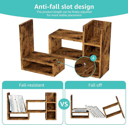 NUTIKAS Desk Shelves Desktop Organizer Shlef - Image 7