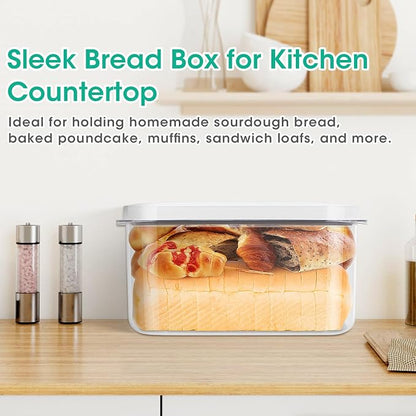 Large Bread Box with Easy-Carrying Handles - Image 6