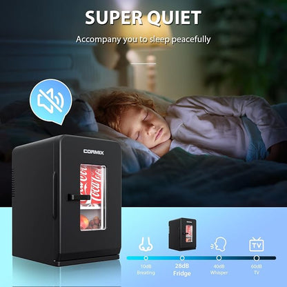 Mini Fridge for Bedroom, 15 Litre/21 Cans Portable Mini Refrigerator - Image 8