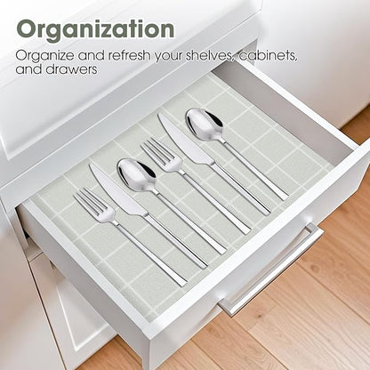Drawer and Shelf Liner, Non-Slip Kitchen Cabinet Liners Non-Adhesive Thick - Image 7