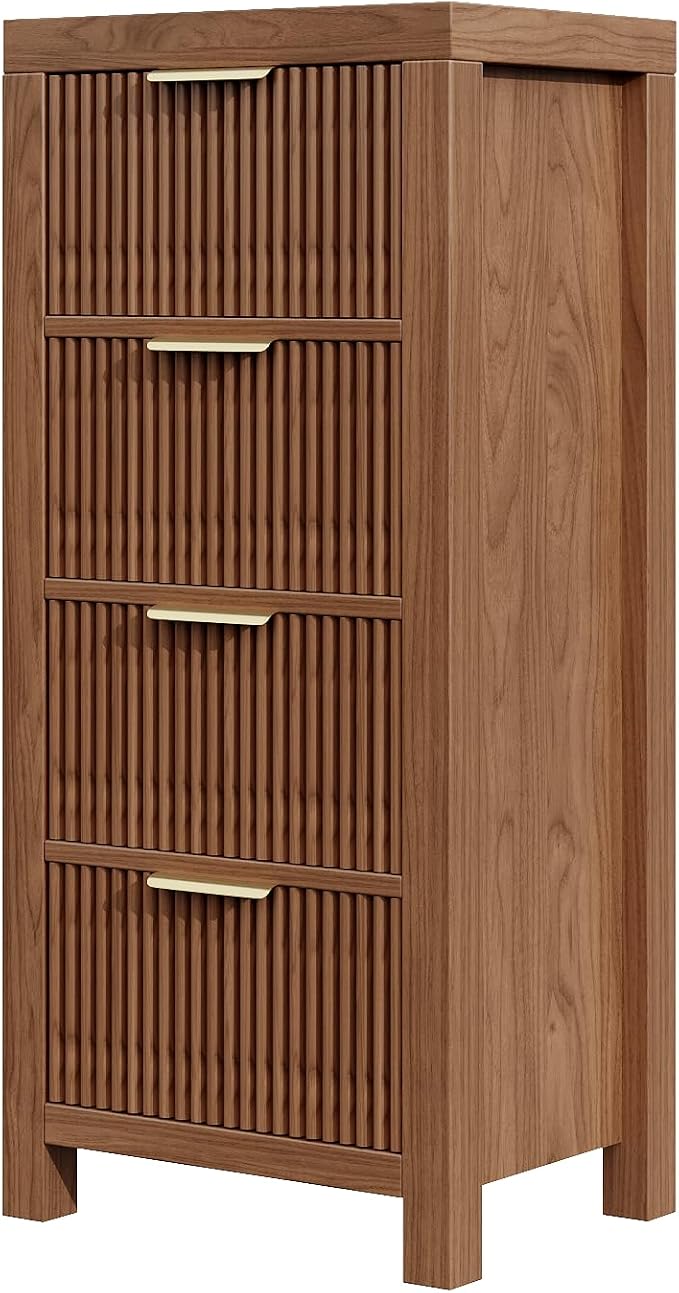 Modern 8-Drawer Solid Wood Dresser - Image 9