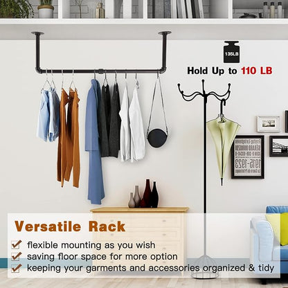 Wall Mounted Clothes Rack - Image 4