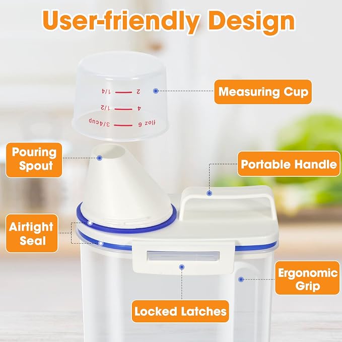 TBMax Rice Cereal Container Oatmeal Dispenser - Image 5