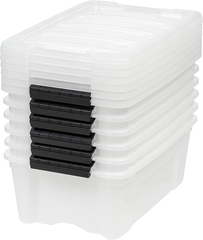 IRIS USA 13 QT Plastic Storage Box - Image 10