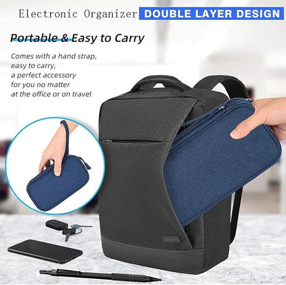 CAAORDKSO Electronic Organizer, Travel Cable Organizer Bag Pouch Electronic - Image 7