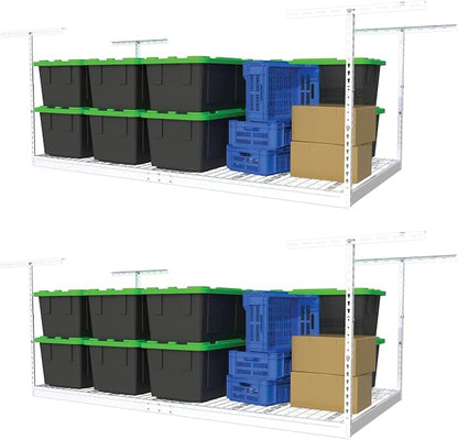 2-Pack 4 x 8 MonsterRax Overhead Garage Storage Rack, Ceiling Racks - Image 2