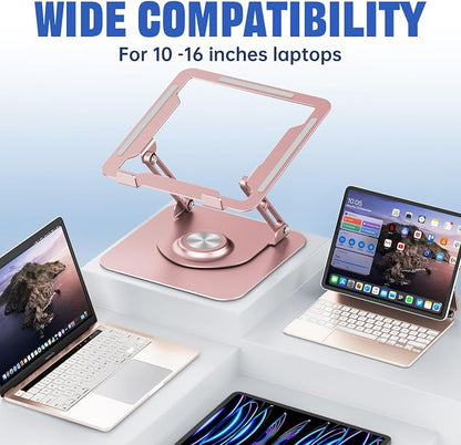 Laptop Stand for Desk, Adjustable Computer Stand - Image 4