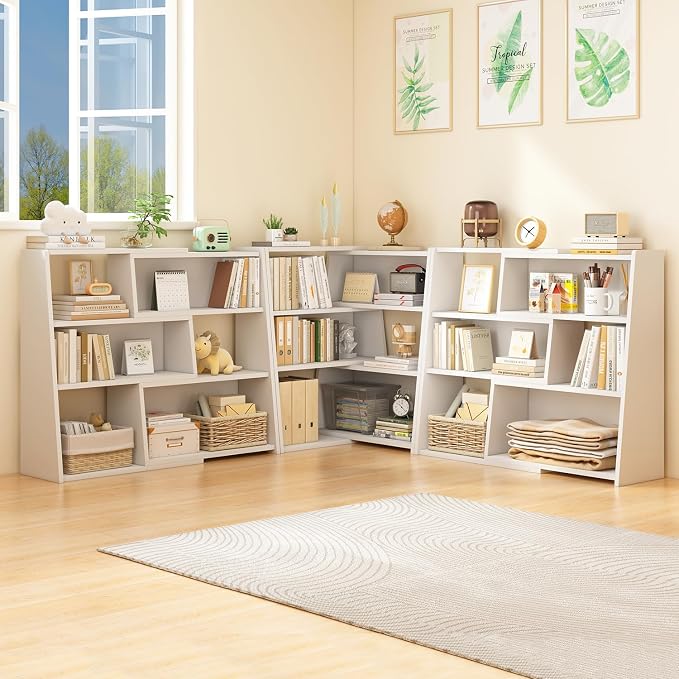 IOTXY Wooden Extendable Shelf Bookcase - Image 7
