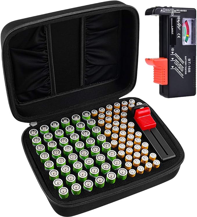 Comecase Battery Organizer Storage Box Case Holder by COMECASE