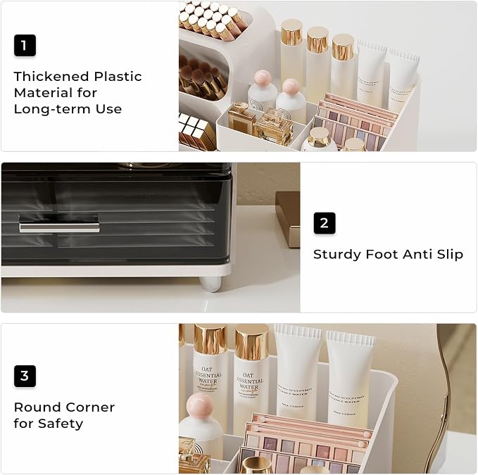 UFORU Makeup Organizer Countertop - Image 7