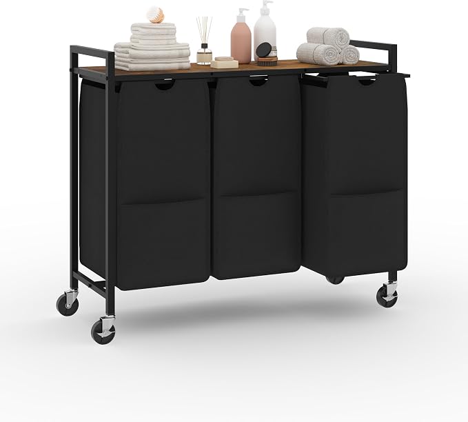 Garvee Rolling Laundry Hamper - Image 9
