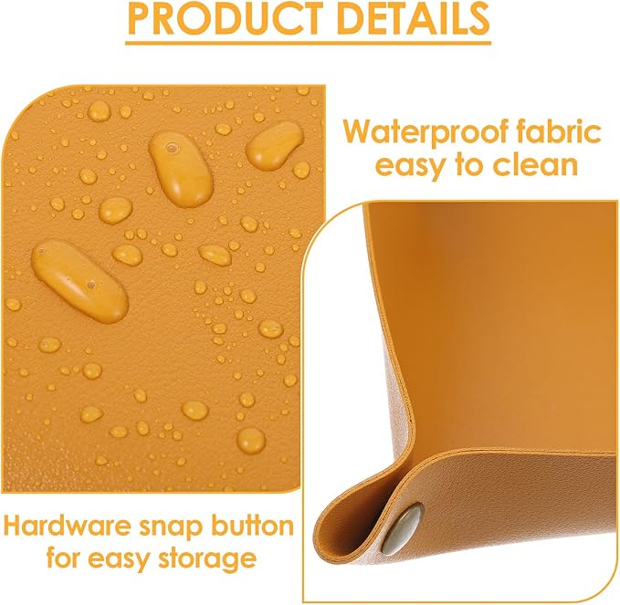 12 Pcs Leather Valet Trays, Key Tray - Image 3