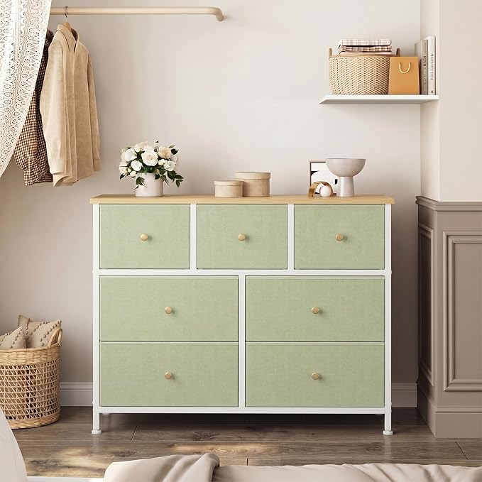 OLIXIS 7 Drawer Closet Organizer, Storage Tower - Image 2