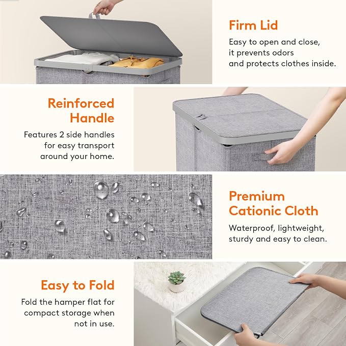 Lifewit 145L Large Laundry Basket - Image 8