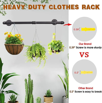 Wall Mounted Clothes Rack - Image 5