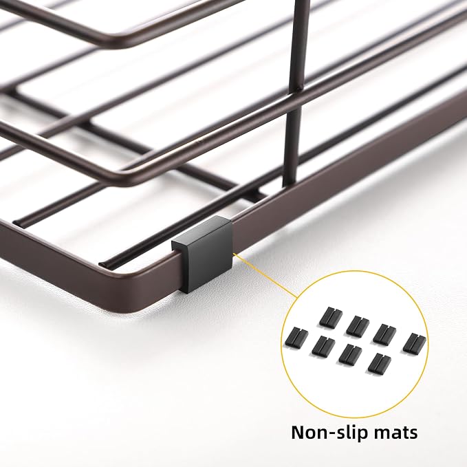 ALOCEO 2 Pack Stackable Wire Storage Basket - Image 7