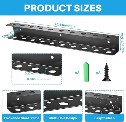 TSUMAZRURE Screwdriver Wall Rack, Screw Driver Holder and Screwdriver Rack - Image 3