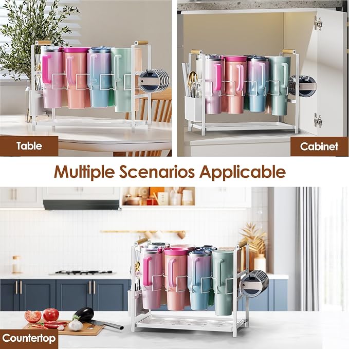 Housolution Water Bottle Organizer Drying Rack - Image 5