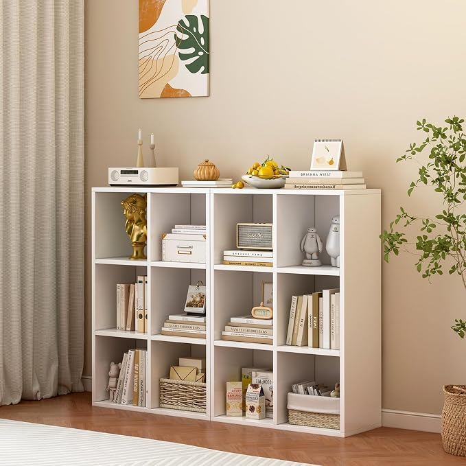 6-Cube Storage Shelf Bookcase - Image 7