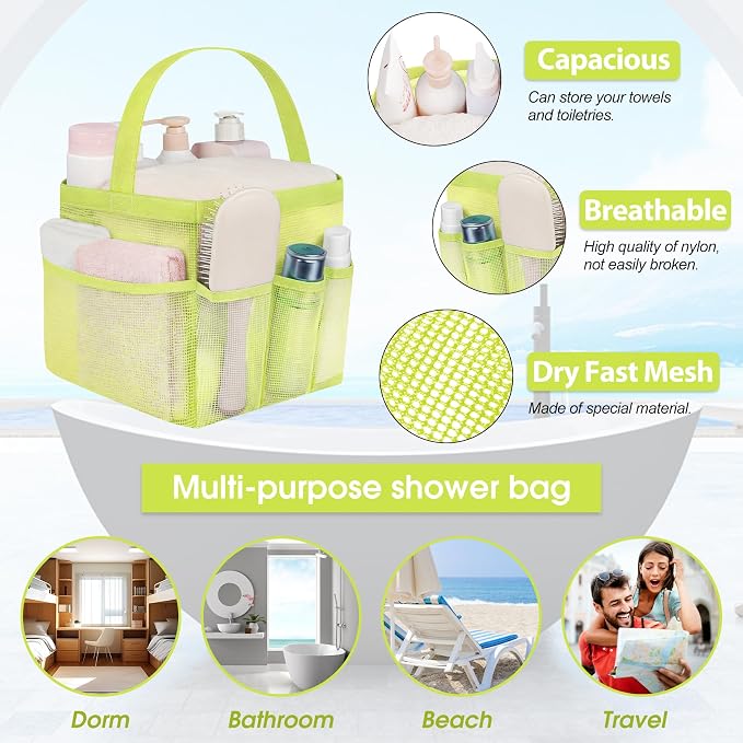 Mesh Shower Caddy Portable - Image 3