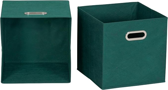 Household Essentials Foldable Fabric Storage Cubes 6-Pack – 11x11x11 Stackable - Image 4