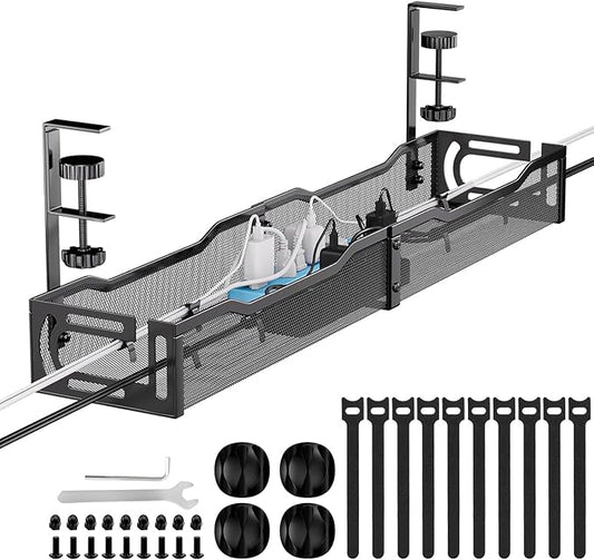 Cable Management, Metal Cord Organizer by Unknown